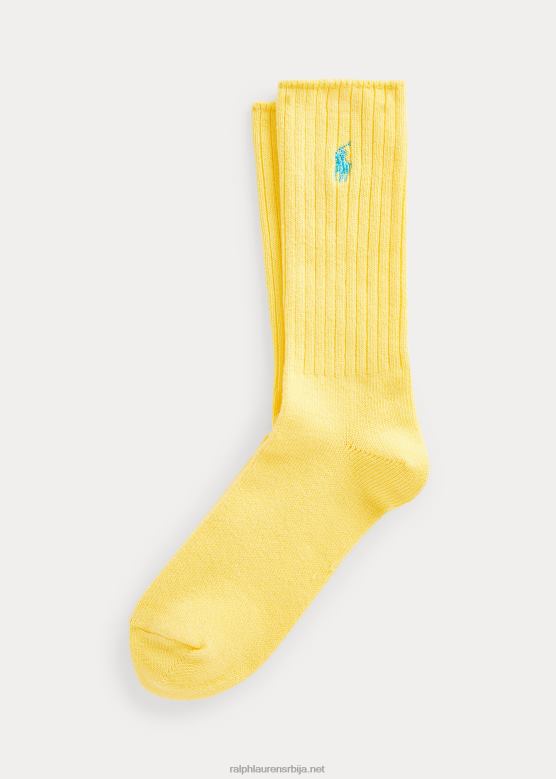 мушкарци Ralph Lauren чарапе од мешавине памука V2V442611 Светло жуто