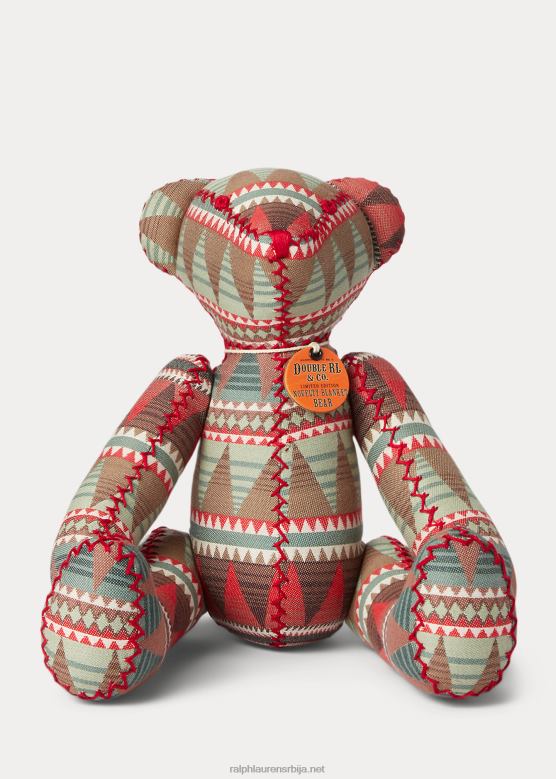 мушкарци Ralph Lauren жакардни медвед ограничене серије V2V442791 црвени мулти