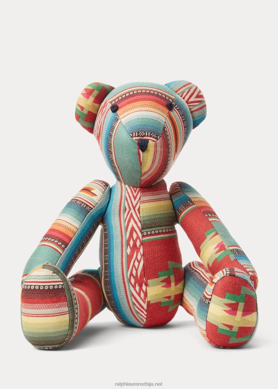 мушкарци Ralph Lauren ограничено издање патцхворк жакард медвед V2V448825 мулти