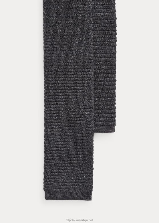 мушкарци Ralph Lauren плетена вунена кравата V2V442524 сива