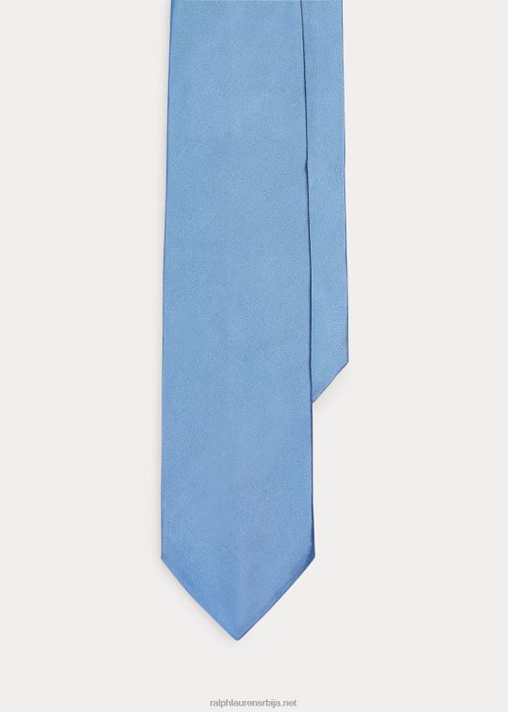 мушкарци Ralph Lauren пеау де соие кравата V2V442671 Плави
