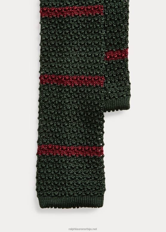 мушкарци Ralph Lauren пругаста плетена свилена кравата V2V448784