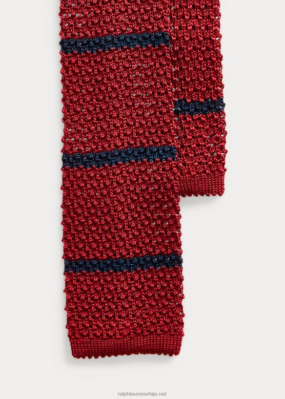 мушкарци Ralph Lauren пругаста плетена свилена кравата V2V448785