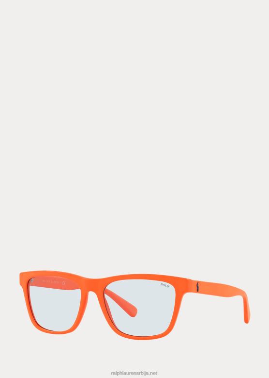 мушкарци Ralph Lauren продавница у боји сунчане наочаре V2V442624 мат једрења наранџаста