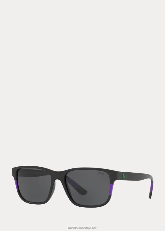 мушкарци Ralph Lauren наочаре за сунце у боји V2V442787 црн