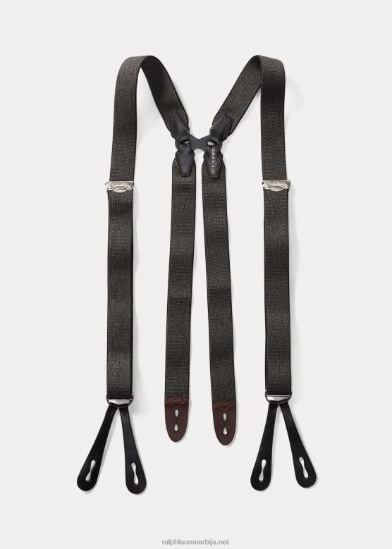 мушкарци Ralph Lauren Варрен стретцх јаспе протезе V2V448910 угаљ сива