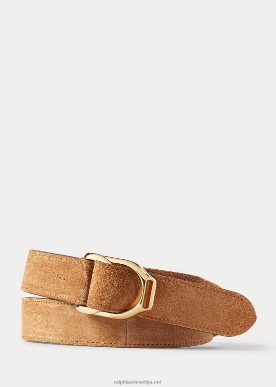 мушкарци Ralph Lauren Велингтон суеде каиш V2V449008 коњак