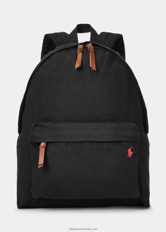 мушкарци Ralph Lauren платнени ранац V2V442386 црн