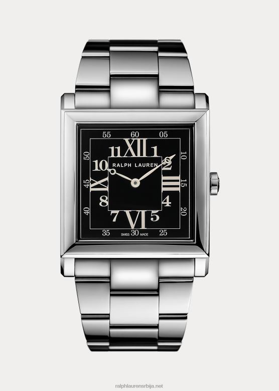 мушкарци Ralph Lauren рл867 челична наруквица од 35 мм V2V442820