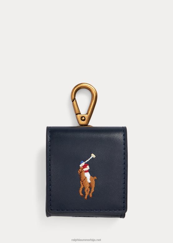 мушкарци Ralph Lauren футрола за аирподс од пони коже V2V442344
