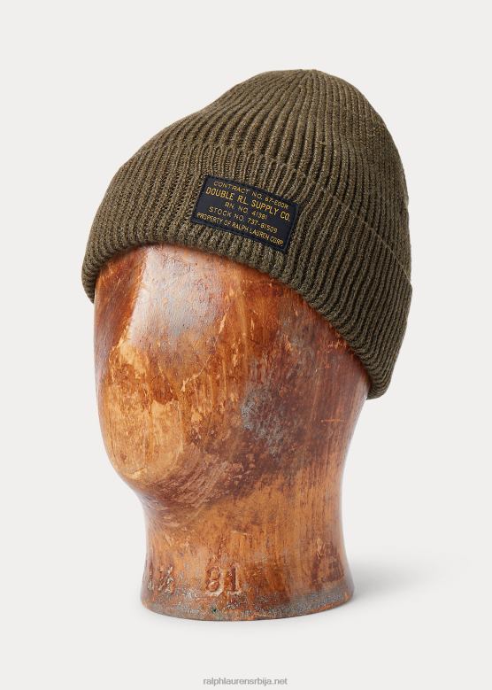 мушкарци Ralph Lauren памучна капа за сат V2V448891 маслина сива