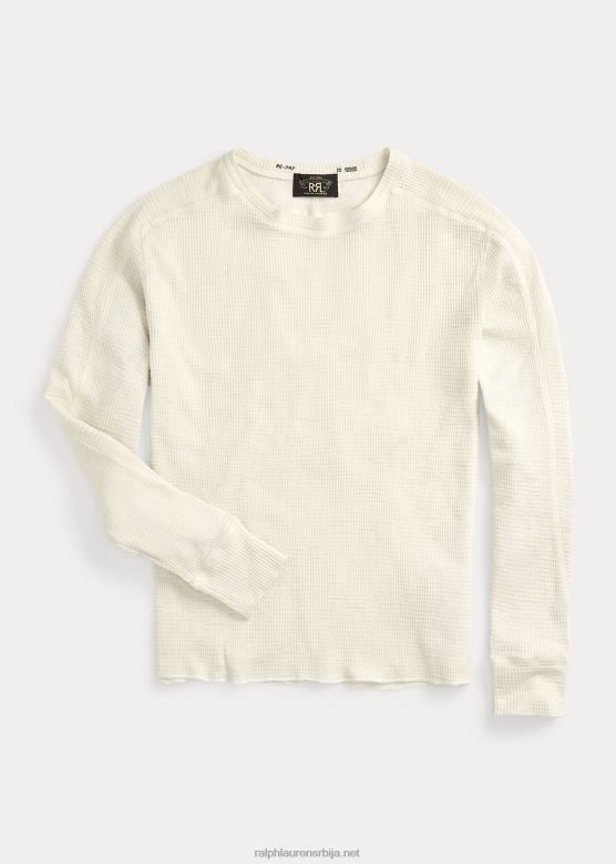 мушкарци Ralph Lauren текстурирани цревнецк V2V441692 папир бели