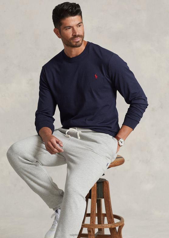 мушкарци Ralph Lauren мајица дугих рукава од дреса V2V441904 мастило