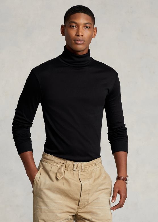 мушкарци Ralph Lauren мекана памучна долчевина V2V44559 црн