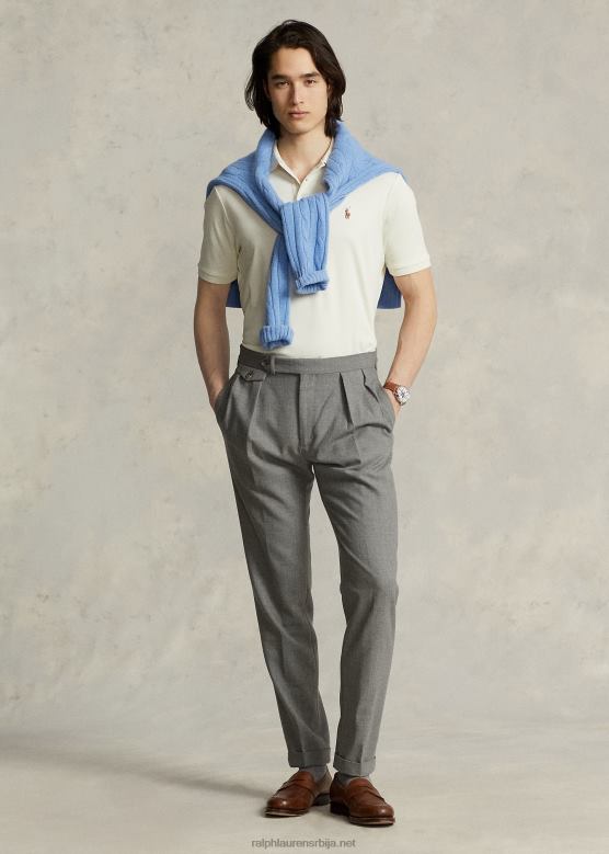 мушкарци Ralph Lauren мекана памучна поло мајица-све пристаје V2V44191 водич крема