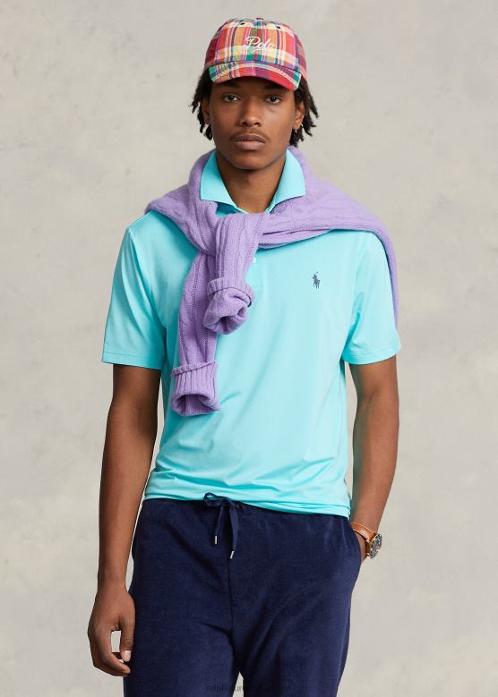 мушкарци Ralph Lauren поло мајица класичног кроја V2V44355 одмор плави