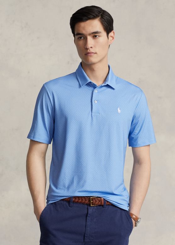 мушкарци Ralph Lauren поло мајица класичног кроја V2V44805 лучко острво плаво