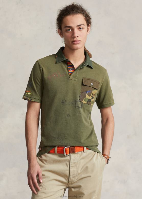 мушкарци Ralph Lauren Поло мајица са графиком класичног кроја V2V448501 тамна жалфија