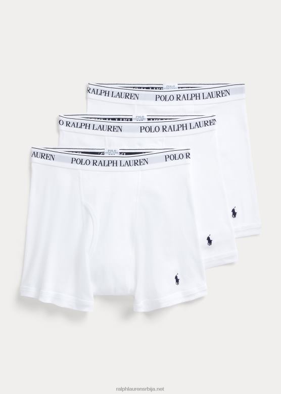 мушкарци Ralph Lauren боксерице 3-пацк V2V441509 бео