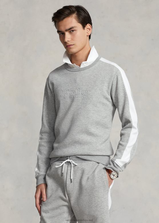 мушкарци Ralph Lauren дукс са двоструким плетењем од мреже V2V441021 и преко вријеска