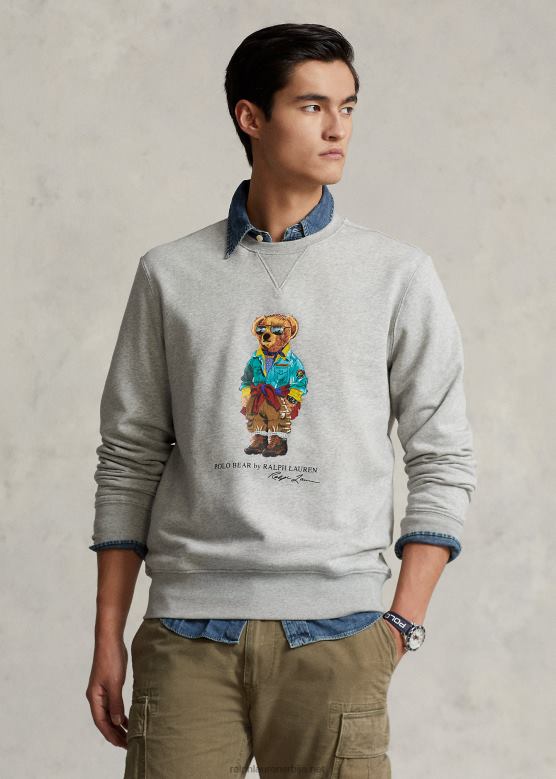 мушкарци Ralph Lauren дуксерица од поло медвјеђег флиса V2V441062 и преко вријеска