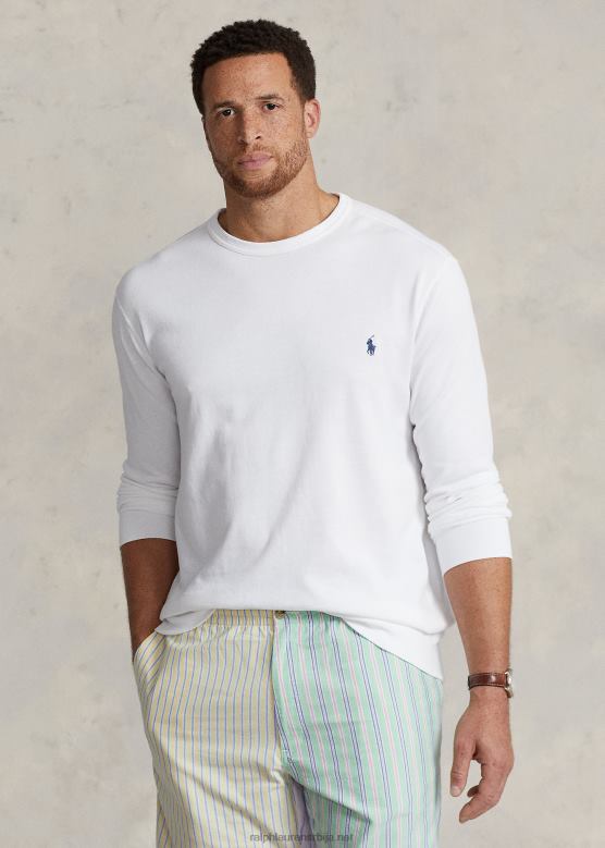 мушкарци Ralph Lauren спа фротир дуксерица V2V441320 бео