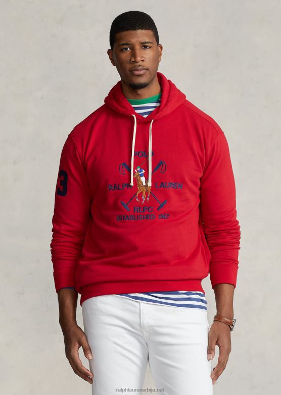 мушкарци Ralph Lauren дуксерица од флиса великог понија V2V441629 рл 2000 ред