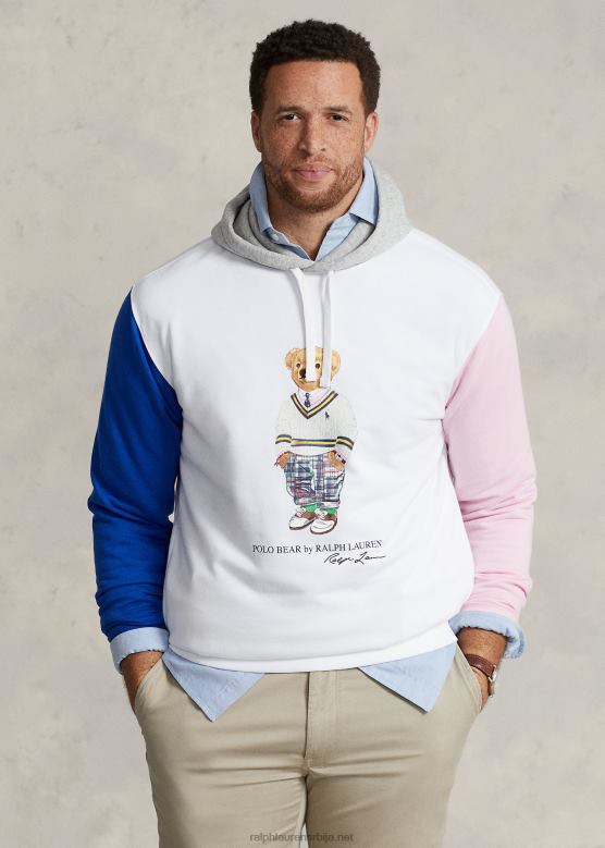 мушкарци Ralph Lauren дуксерица од поло медведа V2V441646 Бели медвед