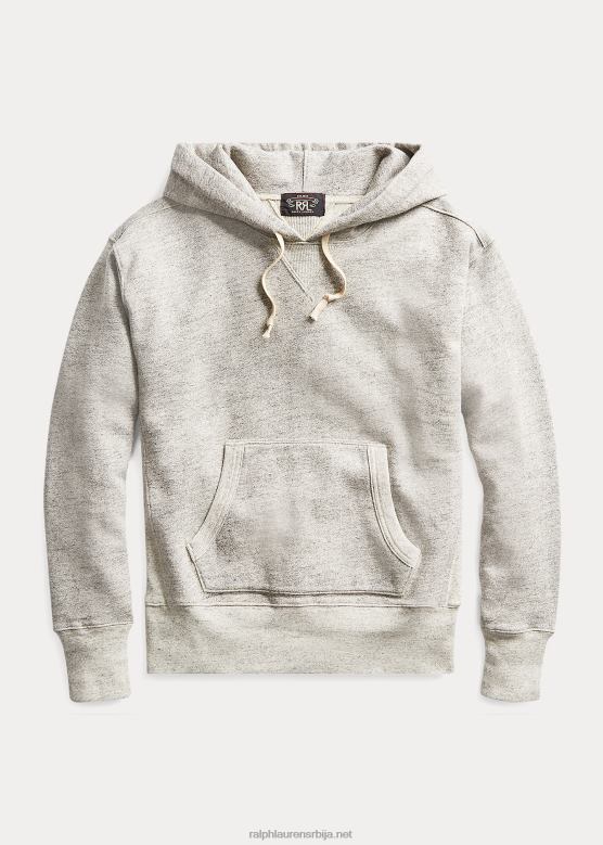 мушкарци Ralph Lauren дуксерица од флиса V2V441725 атлетски сиви вресак
