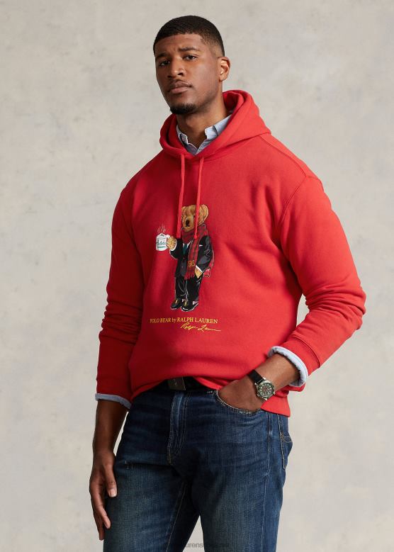 мушкарци Ralph Lauren Лунарна нова година поло медведи капуљача V2V441929 рл 2000 ред