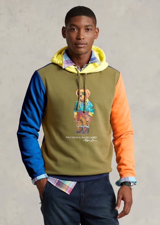 мушкарци Ralph Lauren поло беар дукс од флиса у боји V2V44908 тамна жалфија