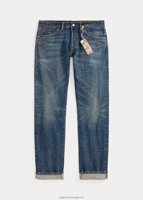 мушкарци Ralph Lauren џинс са ниским равним рубом V2V441700 одесса васх