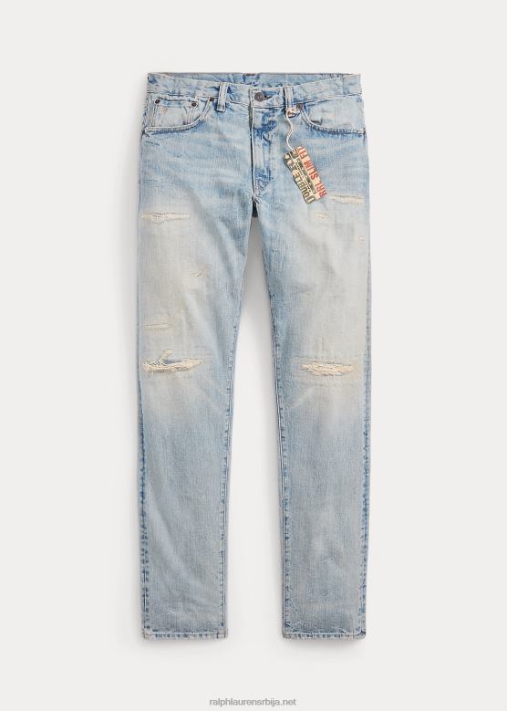 мушкарци Ralph Lauren танак џинс уског кроја V2V441732 стратхам васх