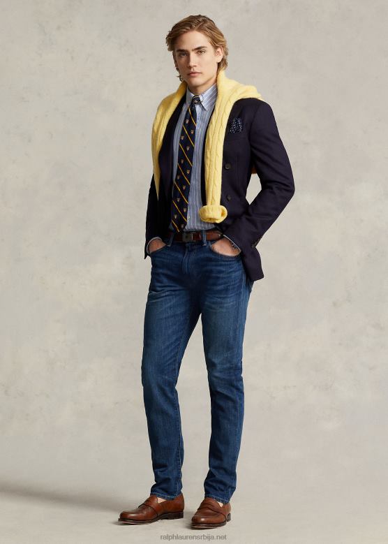 мушкарци Ralph Lauren парксиде активни тапер растезљиви џинс V2V44321 варрентон стретцх