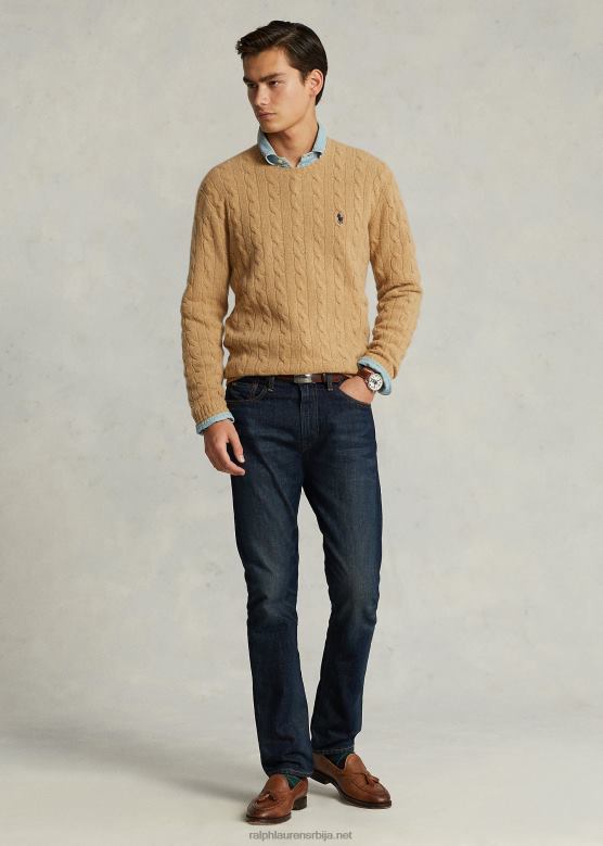 мушкарци Ralph Lauren варицк слим равне фармерке V2V44446 мала тежина Моррис