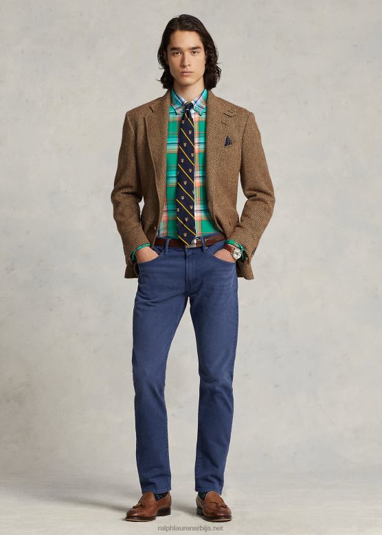 мушкарци Ralph Lauren Сулливан слим стреч фармерке V2V44464 лака морнарица