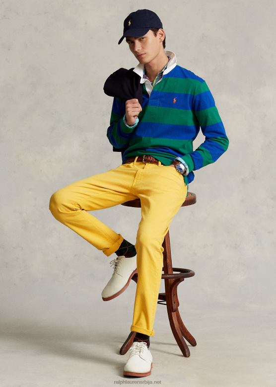 мушкарци Ralph Lauren Сулливан слим стреч фармерке V2V44466 жута пераја
