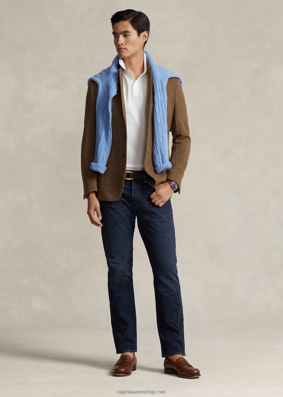 мушкарци Ralph Lauren варицк слим равне фармерке V2V44575 вестлин стретцх