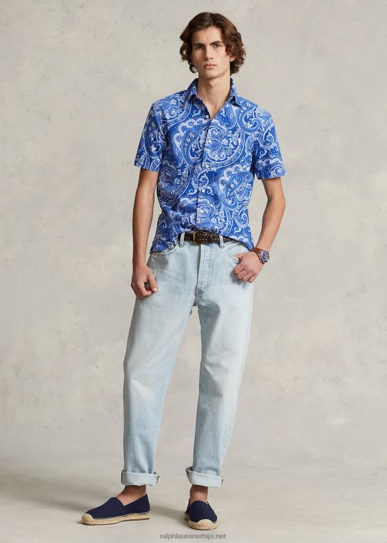 мушкарци Ralph Lauren андерс цлассиц тапер фит избледеле фармерке V2V44770 стоцкбридге