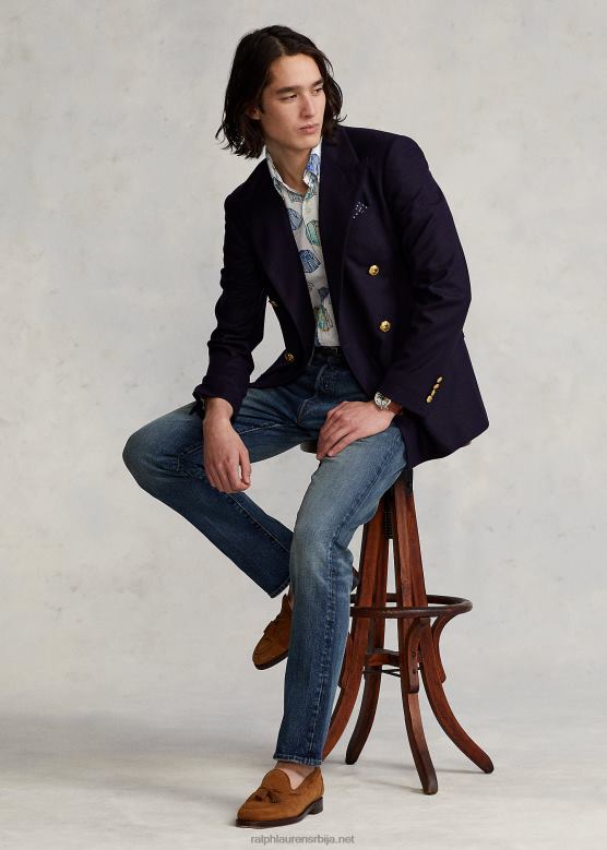 мушкарци Ralph Lauren Елдридге скинни стреч фармерке V2V44818 ривера стретцх