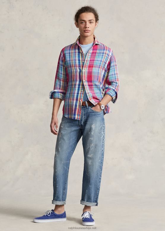 мушкарци Ralph Lauren винтаге класични фит стреч фармерке V2V448521 Буцкфиелд