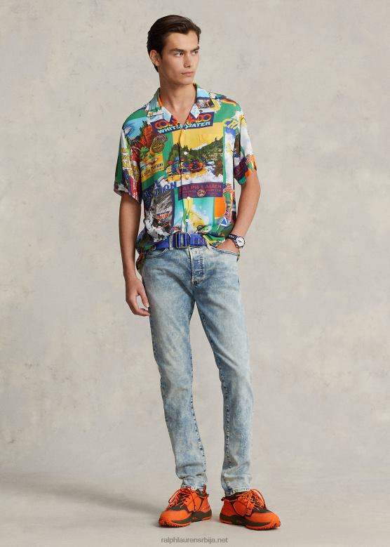 мушкарци Ralph Lauren Сулливан слим фадед перформанце јеанс V2V44891 Ватсон