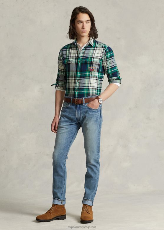 мушкарци Ralph Lauren парксиде активни тапер растезљиви џинс V2V44937 аллентон стретцх