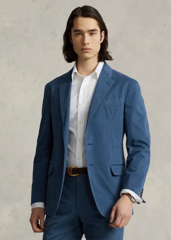 мушкарци Ralph Lauren поло мекани растезљиви цхино спортски капут V2V44976 цланци блуе