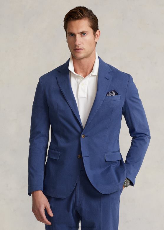 мушкарци Ralph Lauren поло мекани растезљиви цхино спортски капут V2V44977 нимес блуе