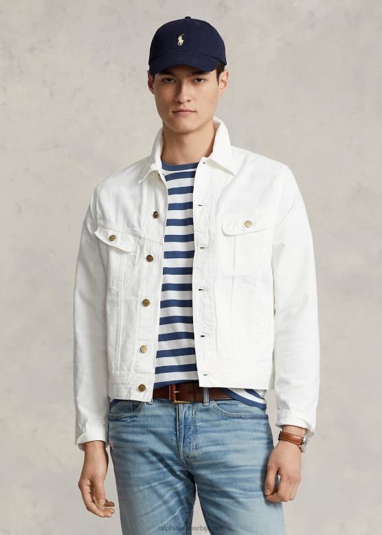 мушкарци Ralph Lauren платнена камионска јакна V2V441135 барска лука