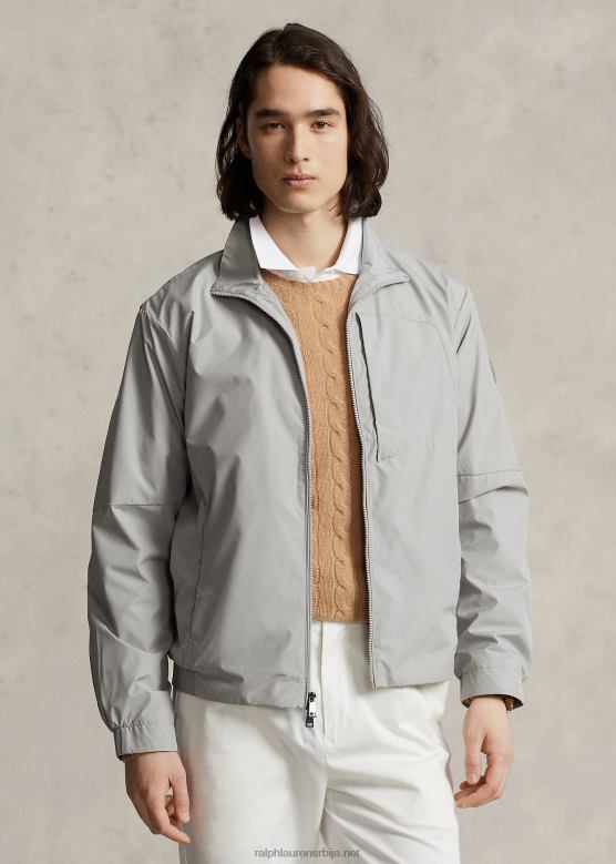 мушкарци Ralph Lauren водоодбојна јакна која се пакује V2V441224 сива магла