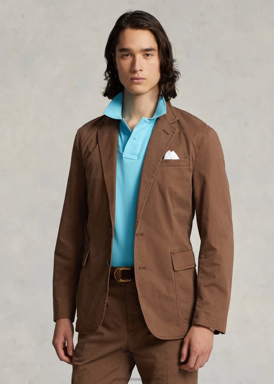 мушкарци Ralph Lauren поло неконструисана растезљива цхино јакна V2V44614 тиковина