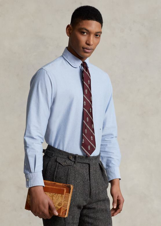 мушкарци Ralph Lauren кошуља са монограмом из колекције Морехоусе V2V441283 Плави