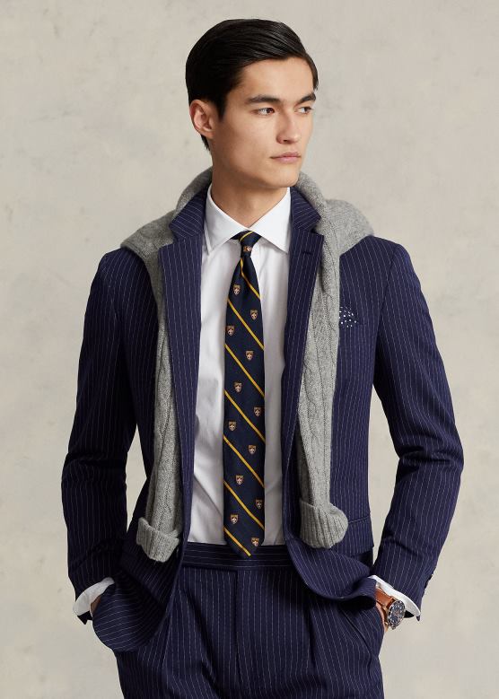 мушкарци Ralph Lauren регент слим фит кошуља од поплина V2V44783 бео